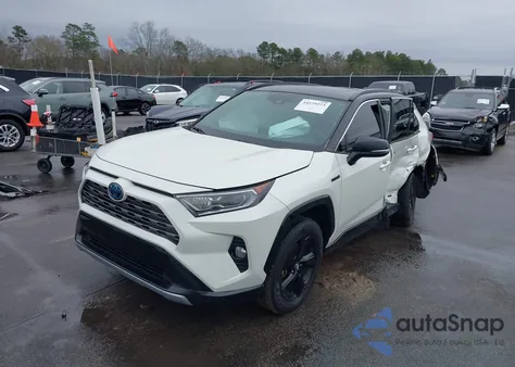 2020 Toyota Rav4 Hybrid Xse from USA, damaged, VIN 4T3E6RFV8LU004583